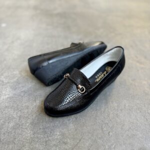 Mocasín Playa Negro -  Tacón 3.2