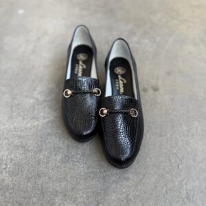 Mocasín Playa Negro -  Tacón 3.2